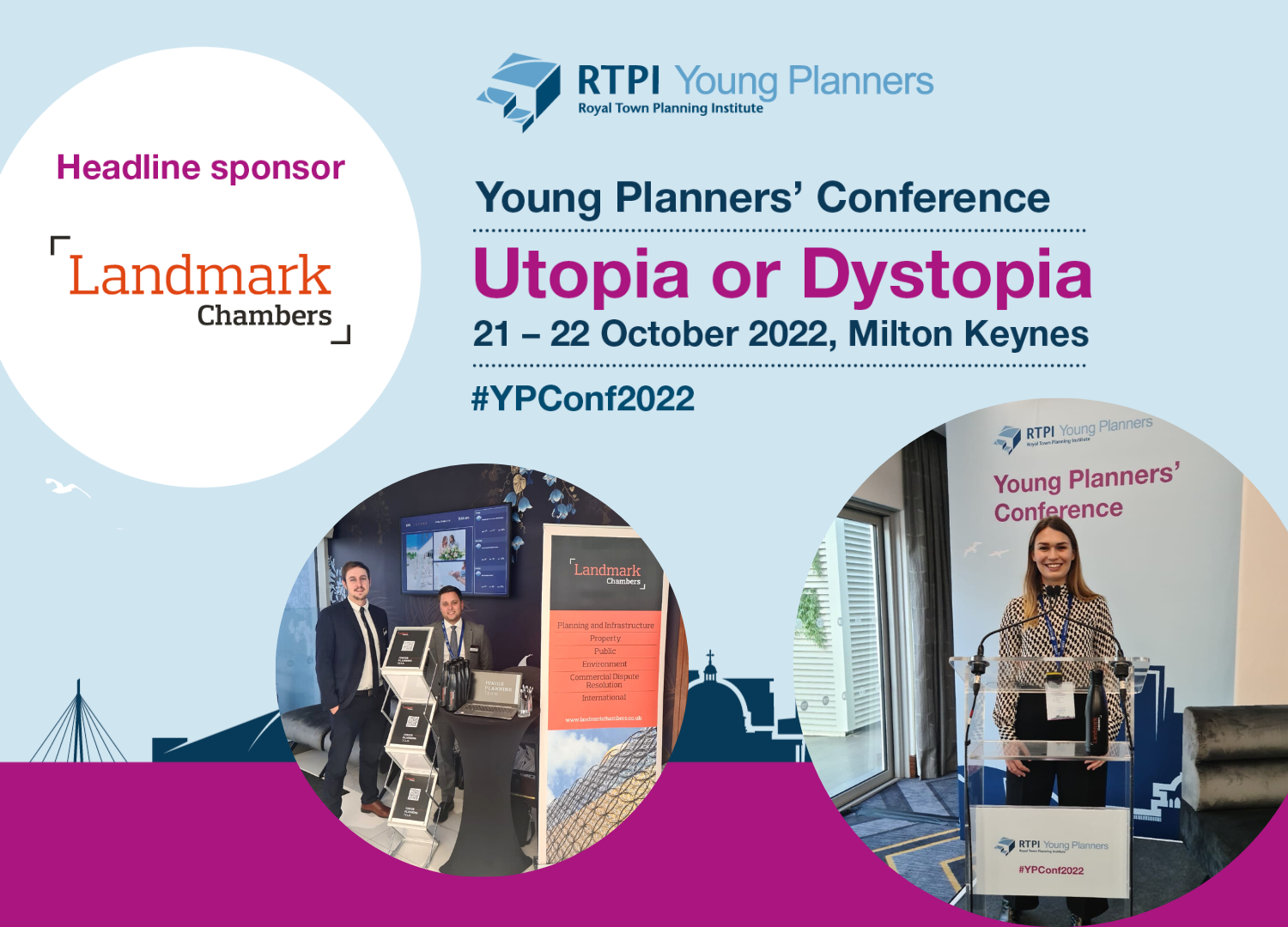 Headline Sponsor The RTPI's Young Planners' Conference 2022